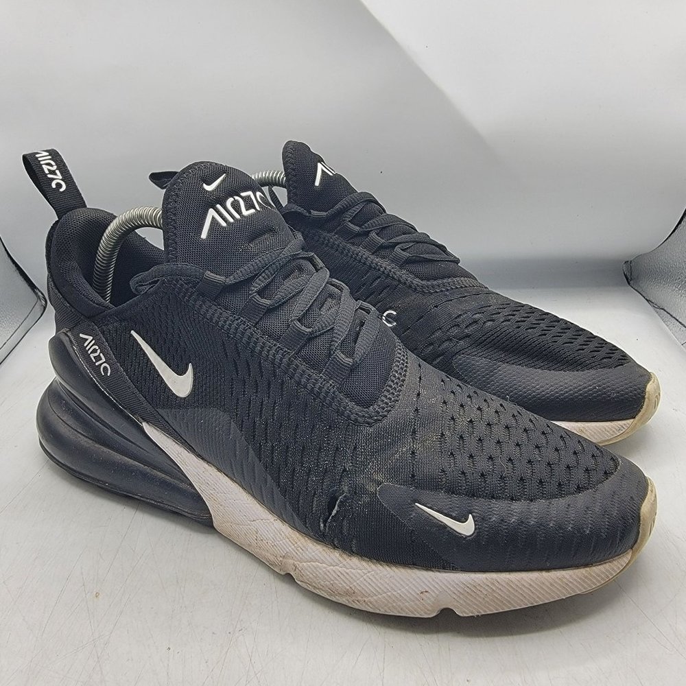 Nike Air Max 270 Womens 11 Black White Shoes Athletic Sneakers AH6789-001